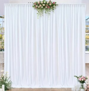 Rideau lycra 3x3m - backdrop mariage élégant