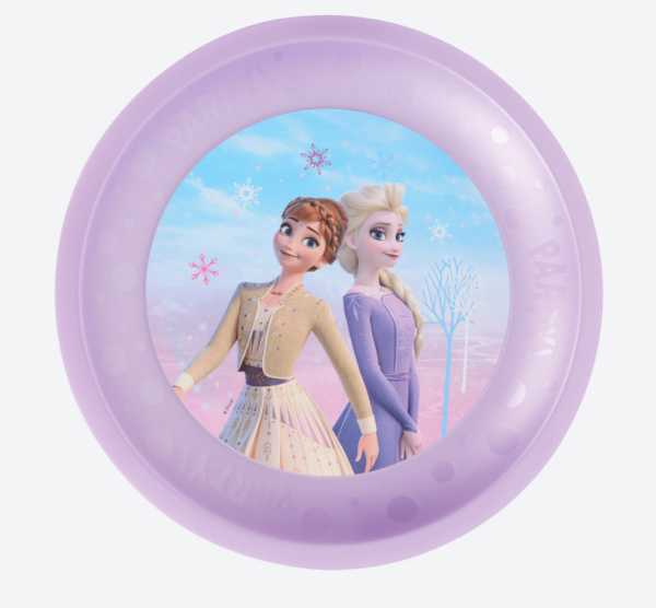 Assiette Reine des neiges