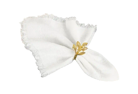 Serviette gaze coton blanche