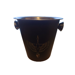 Seau à champagne noir