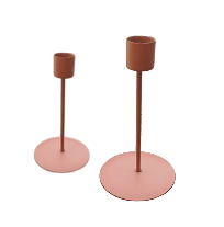 Bougeoirs terracotta