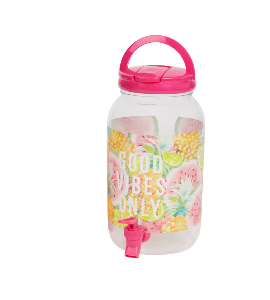 Distributeur à boisson rose