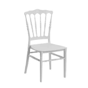 Chaise Napoléon blanche