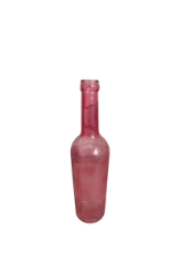 Bouteille décorative rose