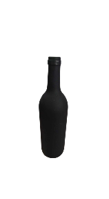 Bouteille décorative noir