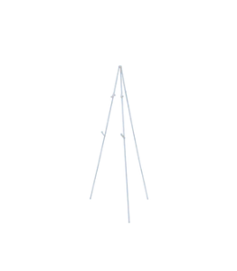 Chevalet plastique blanc