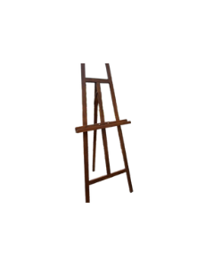 Chevalet en bois foncé