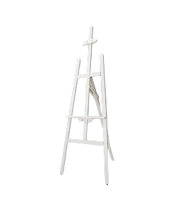 Chevalet en bois blanc