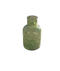 Bouteille en verre verte
