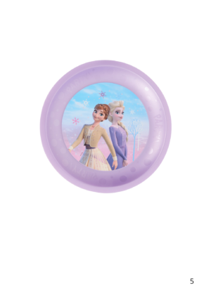 Assiette Reine des neiges