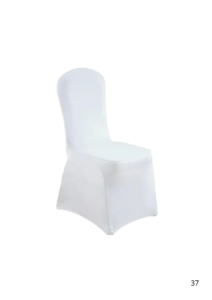 Housse de chaise blanche