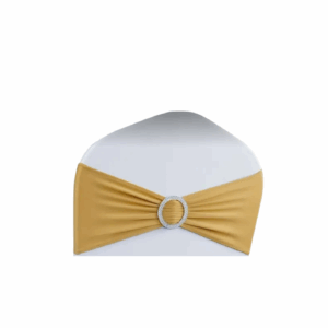 Bandeau de chaise doré