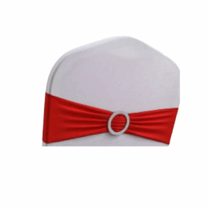 Bandeau de chaise rouge