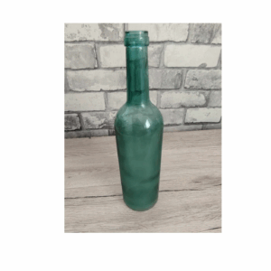 Bouteille décorative verte
