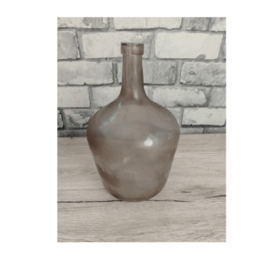 Vase dame Jeanne taupe