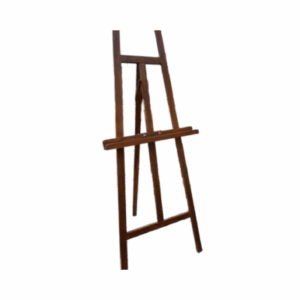 Chevalet en bois foncé