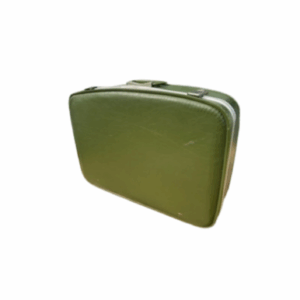 Valise vintage verte
