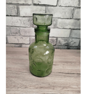 Bouteille en verre verte