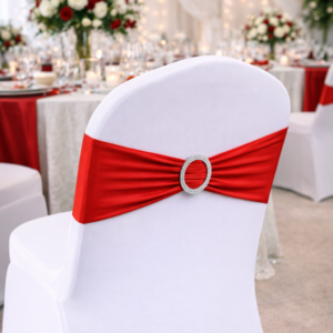 Bandeau de chaise rouge