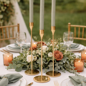Bougeoirs doré