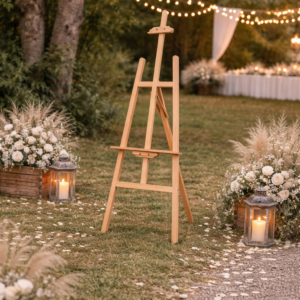 Chevalet en bois clair