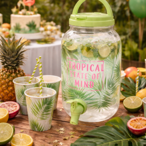 Distributeur à boisson vert