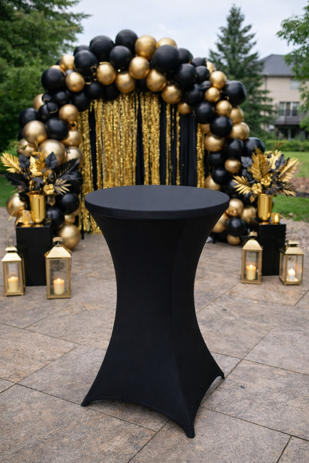 Housse mange debout noir