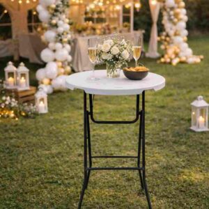 Location mange-debout pour cocktail et mariage à Rouen - Vallée Events Normandie