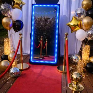 Location photobooth miroir pour mariage et événement à Buchy - Vallée Events Normandie