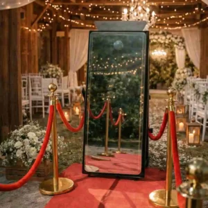 Location potelet photobooth pour mariage et événement à Rouen - Vallée Events Normandie
