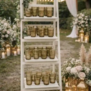 Location présentoir gâteaux et candy bar pour mariage à Rouen - Vallée Events Normandie