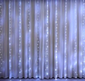 Rideau lumineux LED - décoration mariage scintillant