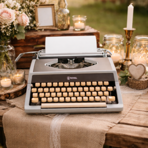 Machine à écrire vintage