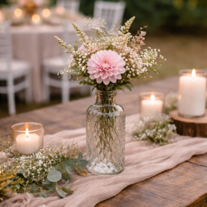 Petit vase transparent