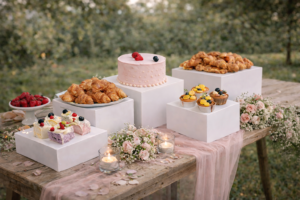 Présentoirs pour buffet