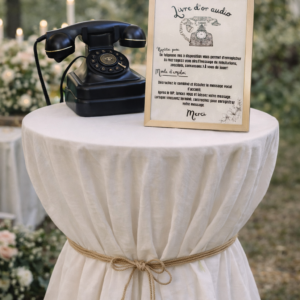 Téléphone livre d'or audio