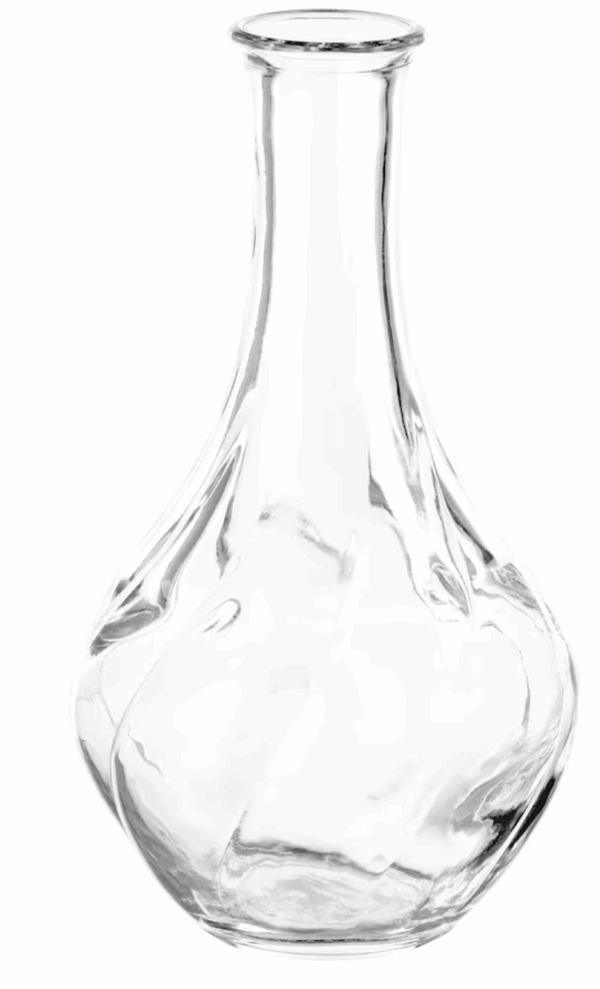 Petit vase transparent