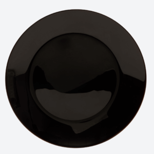 Grande assiette noir