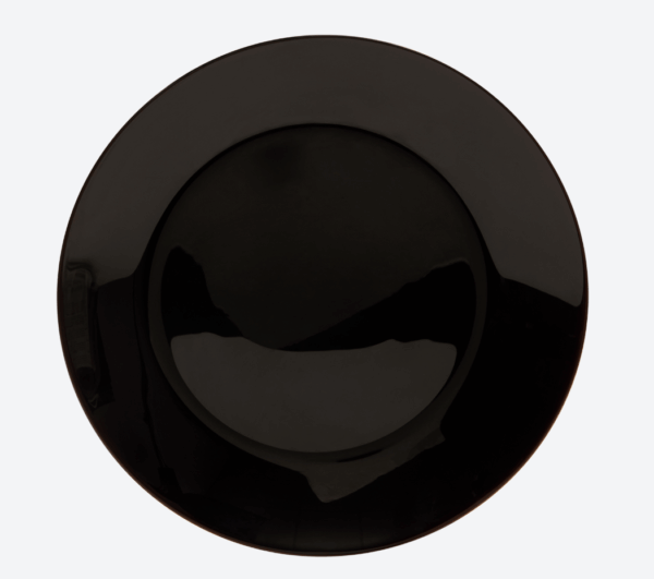 Grande assiette noir