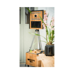 Photobooth borne photo borne selfie en bois