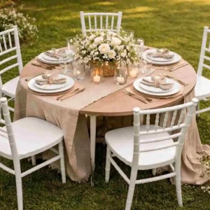 Location table enfant pour anniversaire et mariage à Rouen - Vallée Events Normandie