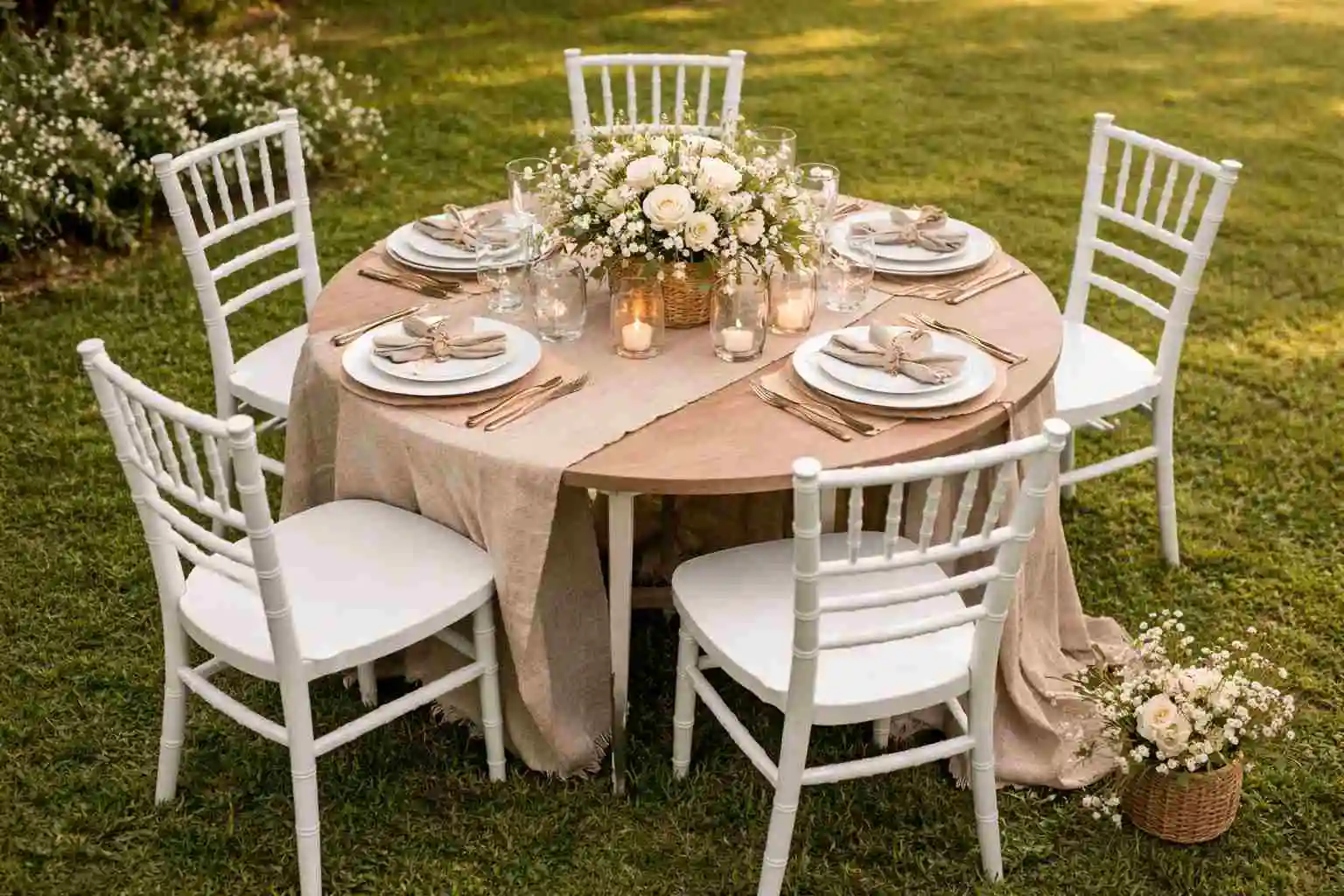 Location table enfant pour anniversaire et mariage à Rouen - Vallée Events Normandie