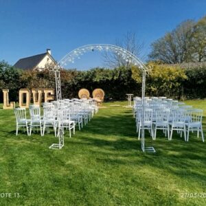 décoration pour cérémonie extérieur