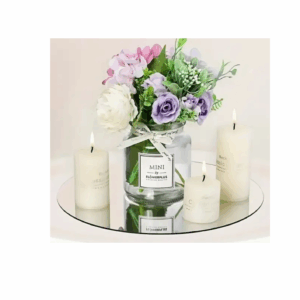 centre de table miroir