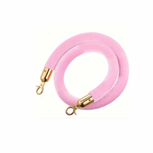 corde rose pour potelet
