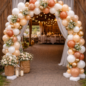 arche à ballon avec crochet