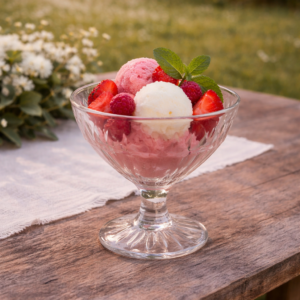 coupe à sorbet ou glace