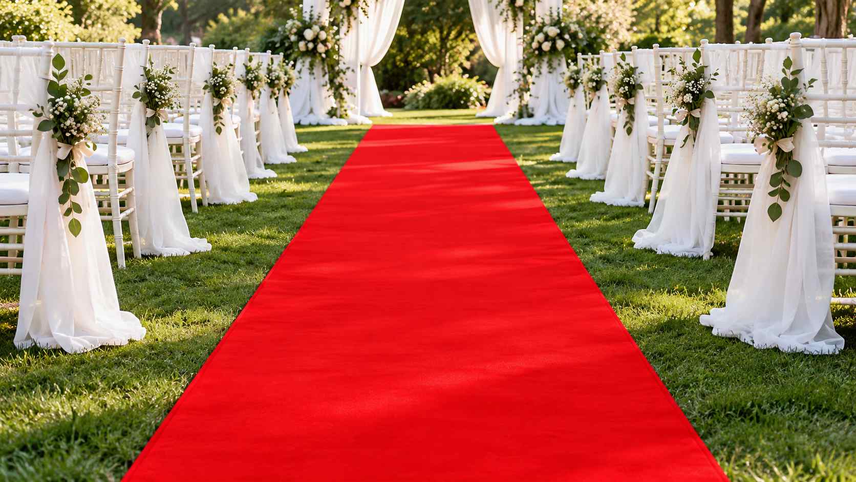 Tapis rouge 2x10 m pour entrée de cérémonie ou événement à Rouen