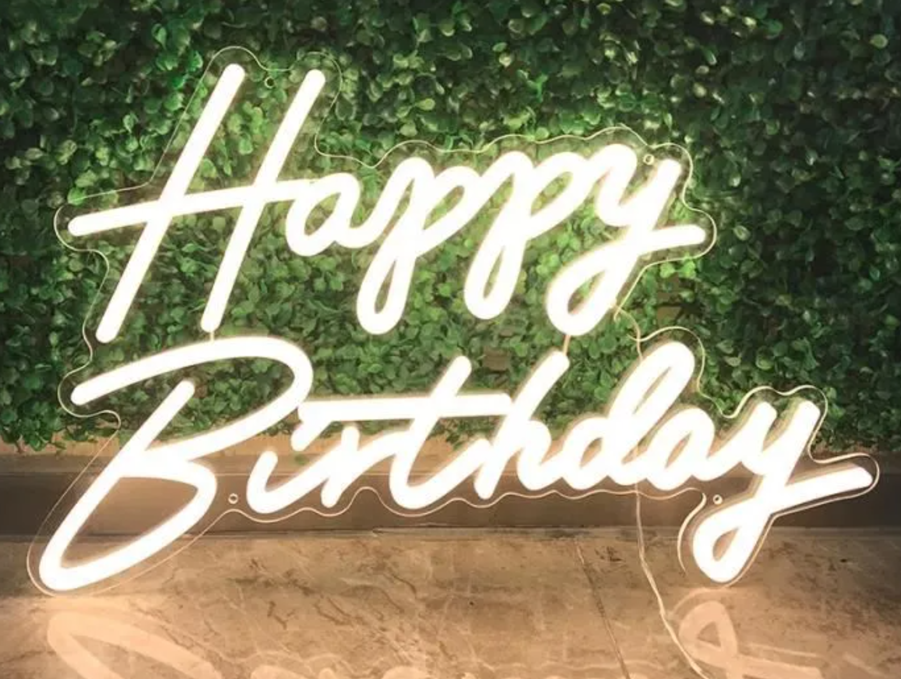 Néon Happy Birthday