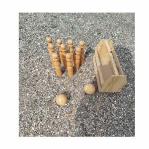 jeu de quilles en bois
